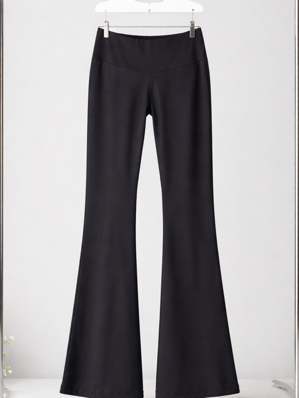 NWOT HALARA Tall Black Flare Leggings
